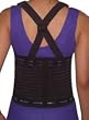 Industrial Back Support With 4 Flexible Stays And Suspenders