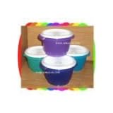 Tupperware 20 Oz Servalier Bowls. Set of Four
