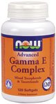 Gamma E Complex by NOW Foods - (400IU - 120 Softgels)