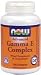 Gamma E Complex by NOW Foods - (400IU - 120 Softgels)