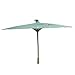 JapanBargain 2176, Japanese Parasol Asian Chinese Nylon Umbrella Parasol for Photography Cosplay Costumes Wedding Party Home Decoration Kids Size, 22 inch, Green