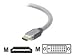 Belkin HDMI Kabel für HDTV auf DVI PureAV 4.9m silber