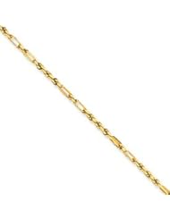 14k Gold 2.25mm Milano Rope Chain 24 Inches