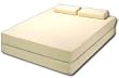 12.5 Inch King Soft Sleeper 6.5 Visco Elastic Memory Foam Mattress Bed Set. With 3 Inches of Visco Elastic Memory Foam, Plus 2 X-Large Soft Sleeper 6.5 Visco Elastic Memory Foam Neck Pillows. Includes Premium Wood Framed Box Foundation, Zippered Hygenic Terry Cover Easily Removable For Dry Cleaning and Health
