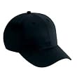 Plain Black Adjustable Hat