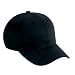 Plain Black Adjustable Hat