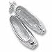 Ballet Shoes Charm - 10k Yellow Gold