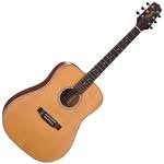 Takamine G Series G511SS Dreadnought Herringbone Acoustic Guitar, Natural