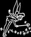 Tinkerbell Wand Sticker (Decal) - 6.5