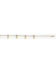14k Anklet 10"