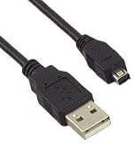 IEC USB Type A to Sony Mini 4 pin for Digital Cameras 3 feet (USB 2.0 Compliant)