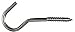 National #N220-814 1/4x4-1/4 Stainless Steel Screw Hook