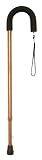 Duro-Med Retractable Ice Tip Cane, Bronze