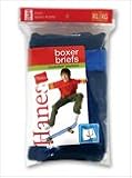 3-Pack Hanes Boys ComfortSoft Dyed Boxer Briefs B755A3