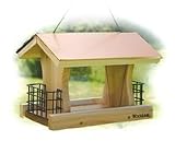 Woodlink - Coppertop Ranch feeder with Suet Cages