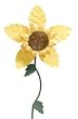 Sunflower Spin Wheel Wind Spinner and Garden Stake