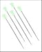 Sporting Goods : Blowgun Target Darts 10 Pack- Glow in the Dark
