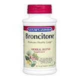 Broncitone - Promotes Healthy Lungs, 90 vegicaps., (Nature s Answer)