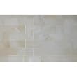 4x4 Small Sample of 2x4 White Onyx Polished Mosaic Tiles