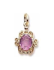 Rembrandt Charms October Birthstone Charm