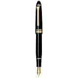 Sailor 1911 Series Standard Black Gold Trims Fountain Pen, Fine nib 11-1019F