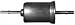 Baldwin BF7668 In-Line Fuel Filter