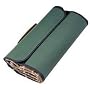 Lightweight Green Tartan Picnic Rug with Handle
