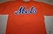 New York Mets Adult Replica Pullover Jersey By Majestic Athletic Size XL