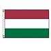 Triple Stripe Flag: Red/ White/ Green