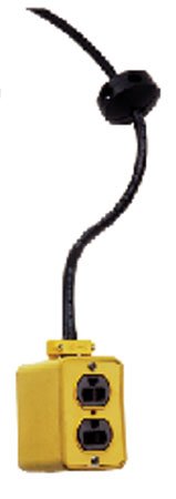12 AWG, 20 Amps, Weight - 35 lbs., Quad Industrial Receptacle, Electric Power Cord Reel, Coxreels/EZ-Coil 1 Each