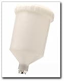 Spray Gun Paint Cup and Lid, Plastic 600cc
