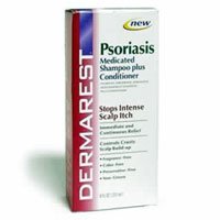 Childrens Toyshop  Health & Personal Care : Dermarest, Psoriasis Medicated Shampoo Plus Conditioner - 8 Oz