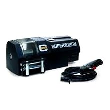 Superwinch 03001 C1000, Crane winch, 12 VDC, 1,000 lb/454 kg with roller fairlead. No motor cover, rope, circuit breaker, switch, solenoid or remote