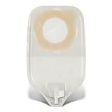 ESTEEM SYNERGY UROSTOMY POUCH WITH ACCUSEAL TAP WITH VALVE. TRANSPARENT STANDARD, ONE SIDED COMFORT