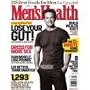 (2) Men's Health Mags.-June & July/Aug. (Mark Wahlberg & Aaron Eckhart)