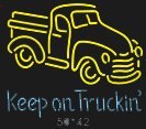 Keep on Truckin' NEON SIGN / キープオントラッキン ネオンサイン keep on