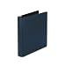 Samsill Heavy-Duty Locking Round Ring Binder, 8.5 x 11 Inches, 1.5-Inch Capacity, Green (17455)