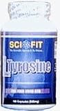 Scifit L-Tyrosine (500 mg - 100 Capsules)