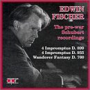 Edwin Fischer: The pre-war Schubert Recordings