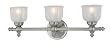 Minka Fordyce Brushed Nickel 3 Light Bath 6533-84