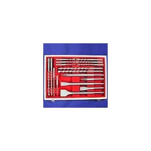 17 SDS Plus HAMMER DRILL BIT CHISEL Set CONCRETE by 