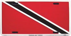 Trinidad and Tibago License Plate