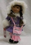 Alaskan Native Doll with Pink Carry Bag
