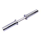 2 Solid 20 Olympic Dumbbell Handle Each