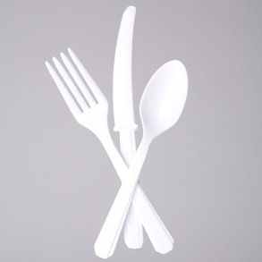 Click here for White Plastic Cutlery prices