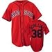 Curt Schilling #38 Red Sox 2007 World Series Champions Red Stitched Adult Replica Jersey