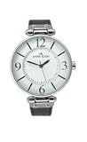 AK Anne Klein Black Leather White Dial Women's Watch #9169WTBK