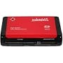 takeMS SDHC Kombi-Reader/Writer USB 2.0 / 64-in-1 Red