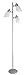 Grandrich G-1106 SVR 3-Light Tree Lamp, Silver
