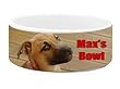 Custom Photo Dog Bowl - Create a Personalized Dog Dish for your Best Friend w/Your Favorite Photo - Dog Food Dish is 3" x 7.375"